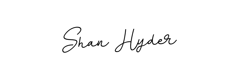 Make a beautiful signature design for name Shan Hyder. Use this online signature maker to create a handwritten signature for free. Shan Hyder signature style 11 images and pictures png