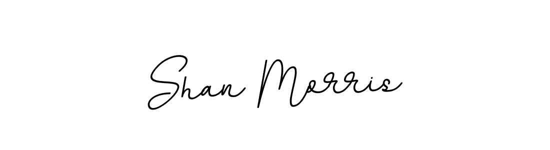Use a signature maker to create a handwritten signature online. With this signature software, you can design (BallpointsItalic-DORy9) your own signature for name Shan Morris. Shan Morris signature style 11 images and pictures png