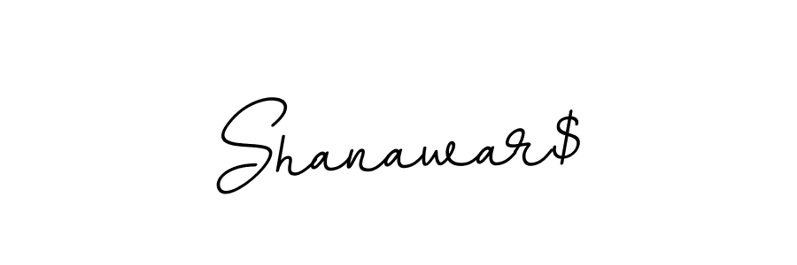 Design your own signature with our free online signature maker. With this signature software, you can create a handwritten (BallpointsItalic-DORy9) signature for name Shanawar$. Shanawar$ signature style 11 images and pictures png