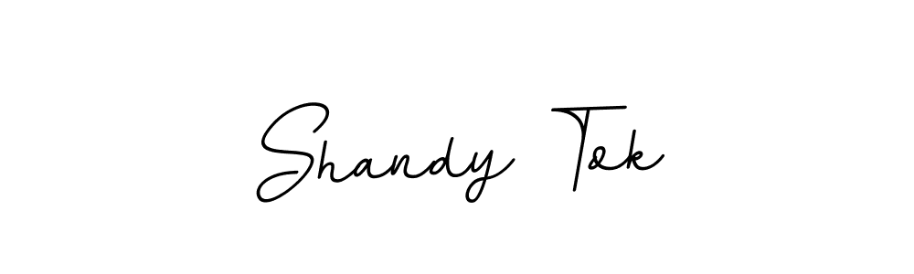 How to make Shandy Tok signature? BallpointsItalic-DORy9 is a professional autograph style. Create handwritten signature for Shandy Tok name. Shandy Tok signature style 11 images and pictures png
