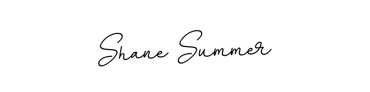 Use a signature maker to create a handwritten signature online. With this signature software, you can design (BallpointsItalic-DORy9) your own signature for name Shane Summer. Shane Summer signature style 11 images and pictures png