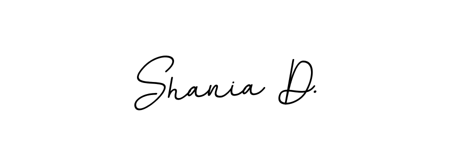 Create a beautiful signature design for name Shania D.. With this signature (BallpointsItalic-DORy9) fonts, you can make a handwritten signature for free. Shania D. signature style 11 images and pictures png