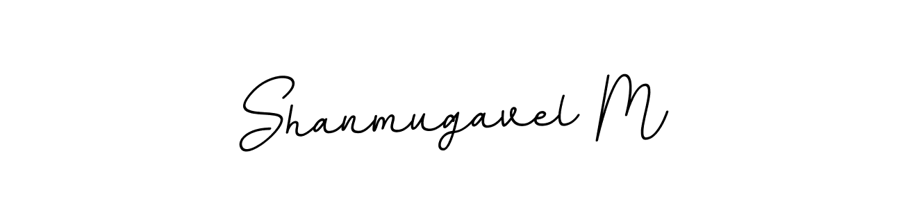 Design your own signature with our free online signature maker. With this signature software, you can create a handwritten (BallpointsItalic-DORy9) signature for name Shanmugavel M. Shanmugavel M signature style 11 images and pictures png