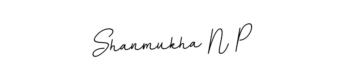 BallpointsItalic-DORy9 is a professional signature style that is perfect for those who want to add a touch of class to their signature. It is also a great choice for those who want to make their signature more unique. Get Shanmukha N P name to fancy signature for free. Shanmukha N P signature style 11 images and pictures png