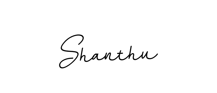 Use a signature maker to create a handwritten signature online. With this signature software, you can design (BallpointsItalic-DORy9) your own signature for name Shanthu. Shanthu signature style 11 images and pictures png