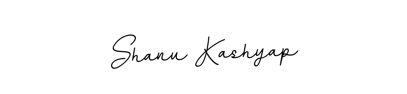 Use a signature maker to create a handwritten signature online. With this signature software, you can design (BallpointsItalic-DORy9) your own signature for name Shanu Kashyap. Shanu Kashyap signature style 11 images and pictures png