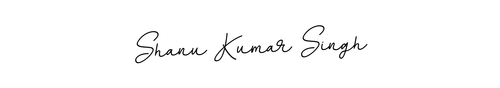 Use a signature maker to create a handwritten signature online. With this signature software, you can design (BallpointsItalic-DORy9) your own signature for name Shanu Kumar Singh. Shanu Kumar Singh signature style 11 images and pictures png