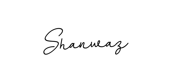 Shanwaz stylish signature style. Best Handwritten Sign (BallpointsItalic-DORy9) for my name. Handwritten Signature Collection Ideas for my name Shanwaz. Shanwaz signature style 11 images and pictures png