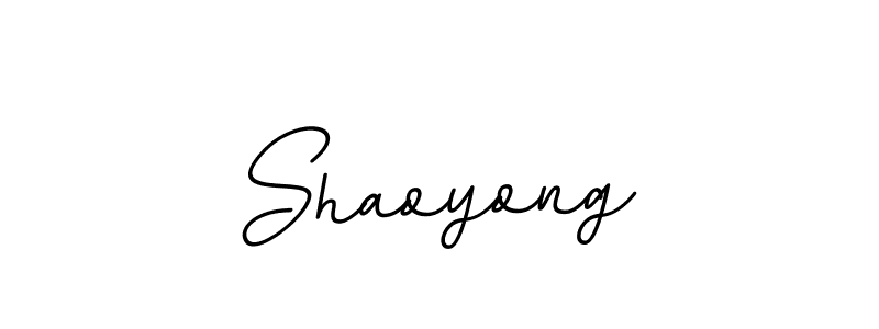 Shaoyong stylish signature style. Best Handwritten Sign (BallpointsItalic-DORy9) for my name. Handwritten Signature Collection Ideas for my name Shaoyong. Shaoyong signature style 11 images and pictures png