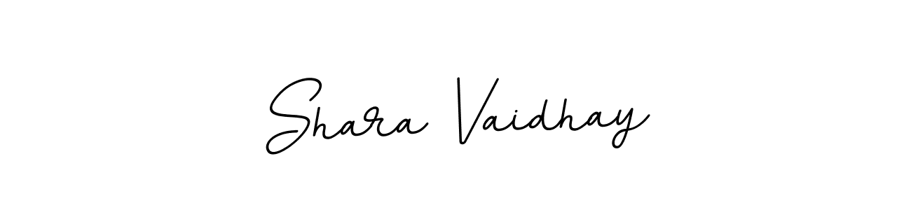 Create a beautiful signature design for name Shara Vaidhay. With this signature (BallpointsItalic-DORy9) fonts, you can make a handwritten signature for free. Shara Vaidhay signature style 11 images and pictures png