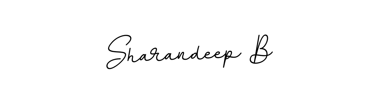 Also You can easily find your signature by using the search form. We will create Sharandeep B name handwritten signature images for you free of cost using BallpointsItalic-DORy9 sign style. Sharandeep B signature style 11 images and pictures png