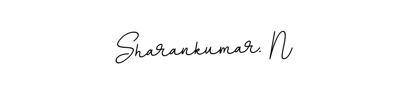 Sharankumar. N stylish signature style. Best Handwritten Sign (BallpointsItalic-DORy9) for my name. Handwritten Signature Collection Ideas for my name Sharankumar. N. Sharankumar. N signature style 11 images and pictures png