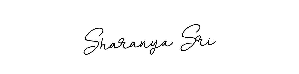 Sharanya Sri stylish signature style. Best Handwritten Sign (BallpointsItalic-DORy9) for my name. Handwritten Signature Collection Ideas for my name Sharanya Sri. Sharanya Sri signature style 11 images and pictures png