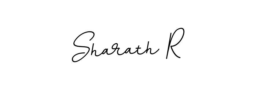 The best way (BallpointsItalic-DORy9) to make a short signature is to pick only two or three words in your name. The name Sharath R include a total of six letters. For converting this name. Sharath R signature style 11 images and pictures png