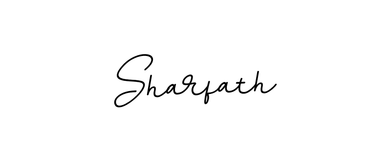 The best way (BallpointsItalic-DORy9) to make a short signature is to pick only two or three words in your name. The name Sharfath include a total of six letters. For converting this name. Sharfath signature style 11 images and pictures png