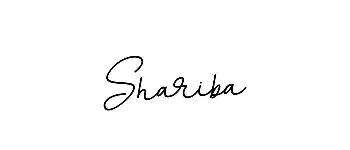 Shariba stylish signature style. Best Handwritten Sign (BallpointsItalic-DORy9) for my name. Handwritten Signature Collection Ideas for my name Shariba. Shariba signature style 11 images and pictures png