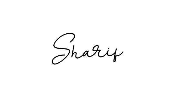 Make a beautiful signature design for name Sharif. With this signature (BallpointsItalic-DORy9) style, you can create a handwritten signature for free. Sharif signature style 11 images and pictures png