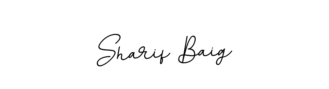 The best way (BallpointsItalic-DORy9) to make a short signature is to pick only two or three words in your name. The name Sharif Baig include a total of six letters. For converting this name. Sharif Baig signature style 11 images and pictures png