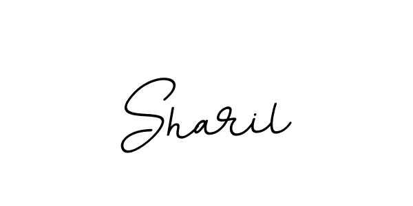 Sharil stylish signature style. Best Handwritten Sign (BallpointsItalic-DORy9) for my name. Handwritten Signature Collection Ideas for my name Sharil. Sharil signature style 11 images and pictures png