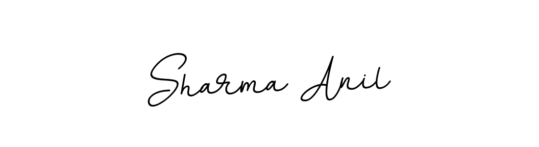 Sharma Anil stylish signature style. Best Handwritten Sign (BallpointsItalic-DORy9) for my name. Handwritten Signature Collection Ideas for my name Sharma Anil. Sharma Anil signature style 11 images and pictures png