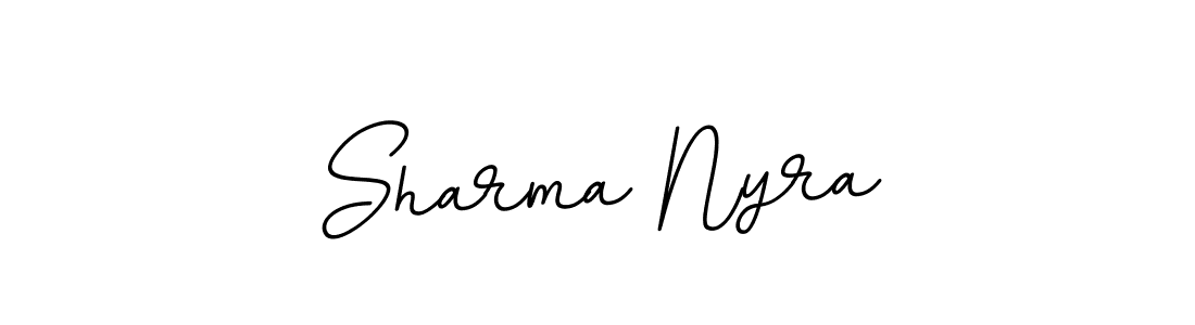 Also You can easily find your signature by using the search form. We will create Sharma Nyra name handwritten signature images for you free of cost using BallpointsItalic-DORy9 sign style. Sharma Nyra signature style 11 images and pictures png
