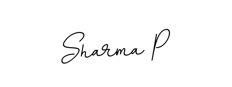 Similarly BallpointsItalic-DORy9 is the best handwritten signature design. Signature creator online .You can use it as an online autograph creator for name Sharma P. Sharma P signature style 11 images and pictures png