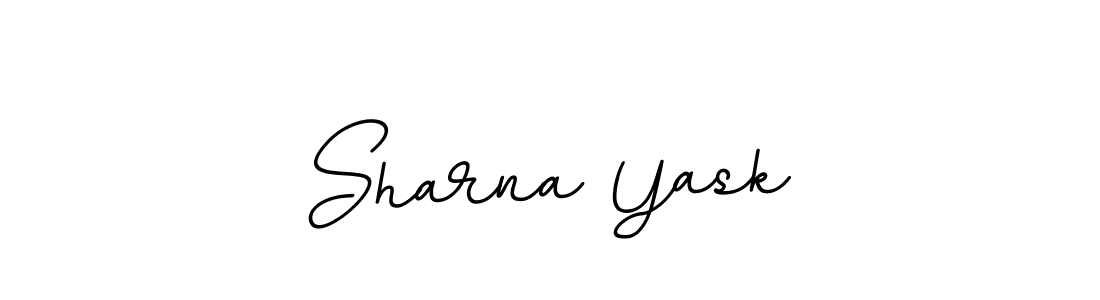 Sharna Yask stylish signature style. Best Handwritten Sign (BallpointsItalic-DORy9) for my name. Handwritten Signature Collection Ideas for my name Sharna Yask. Sharna Yask signature style 11 images and pictures png