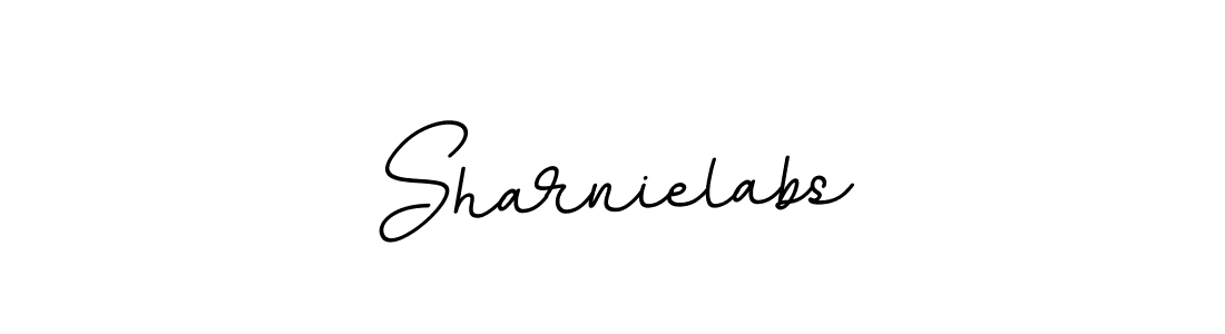 You should practise on your own different ways (BallpointsItalic-DORy9) to write your name (Sharnielabs) in signature. don't let someone else do it for you. Sharnielabs signature style 11 images and pictures png