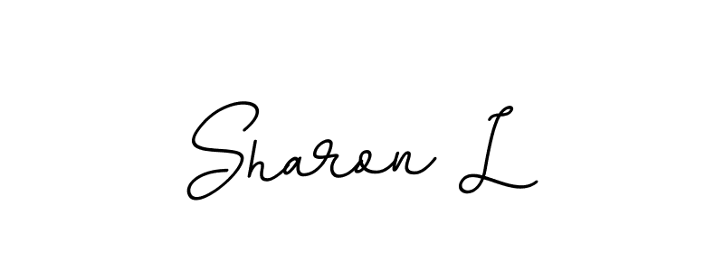if you are searching for the best signature style for your name Sharon L. so please give up your signature search. here we have designed multiple signature styles  using BallpointsItalic-DORy9. Sharon L signature style 11 images and pictures png