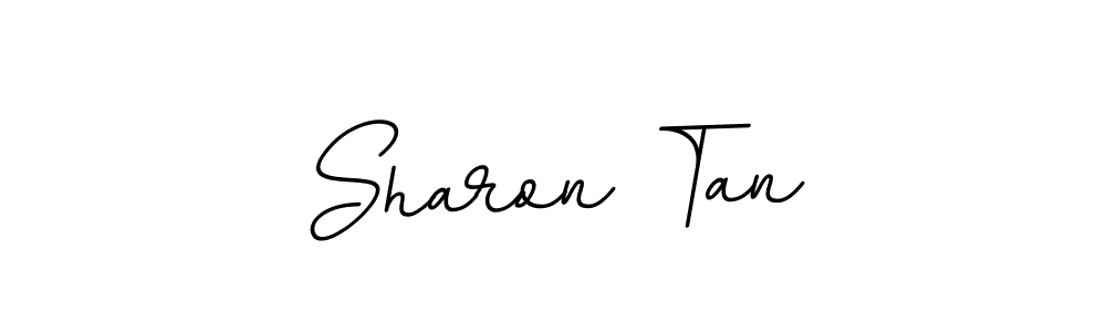 Create a beautiful signature design for name Sharon Tan. With this signature (BallpointsItalic-DORy9) fonts, you can make a handwritten signature for free. Sharon Tan signature style 11 images and pictures png