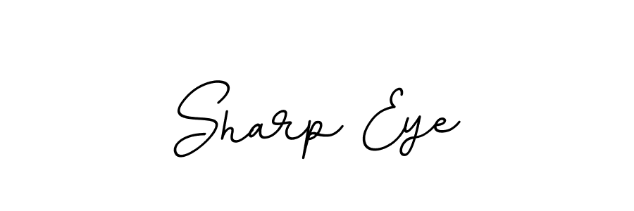 Design your own signature with our free online signature maker. With this signature software, you can create a handwritten (BallpointsItalic-DORy9) signature for name Sharp Eye. Sharp Eye signature style 11 images and pictures png
