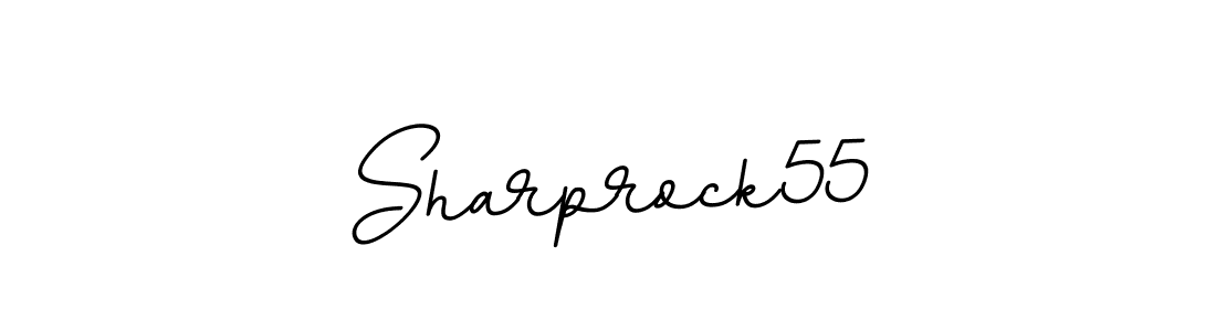 Design your own signature with our free online signature maker. With this signature software, you can create a handwritten (BallpointsItalic-DORy9) signature for name Sharprock55. Sharprock55 signature style 11 images and pictures png