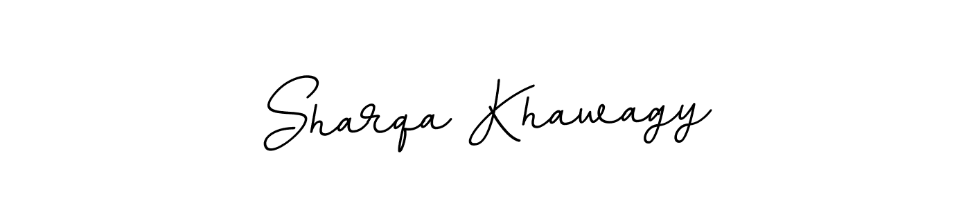 How to make Sharqa Khawagy name signature. Use BallpointsItalic-DORy9 style for creating short signs online. This is the latest handwritten sign. Sharqa Khawagy signature style 11 images and pictures png