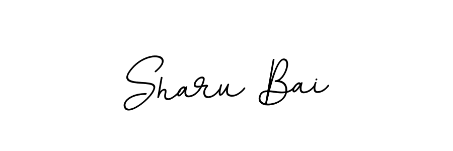 How to make Sharu Bai signature? BallpointsItalic-DORy9 is a professional autograph style. Create handwritten signature for Sharu Bai name. Sharu Bai signature style 11 images and pictures png