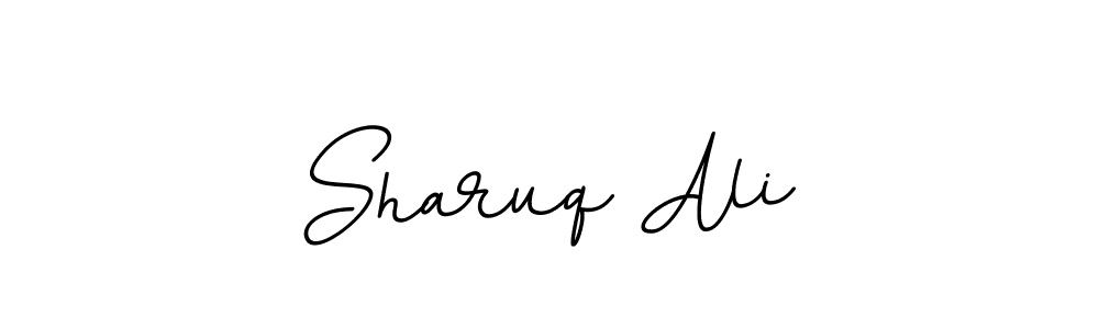 Make a beautiful signature design for name Sharuq Ali. With this signature (BallpointsItalic-DORy9) style, you can create a handwritten signature for free. Sharuq Ali signature style 11 images and pictures png