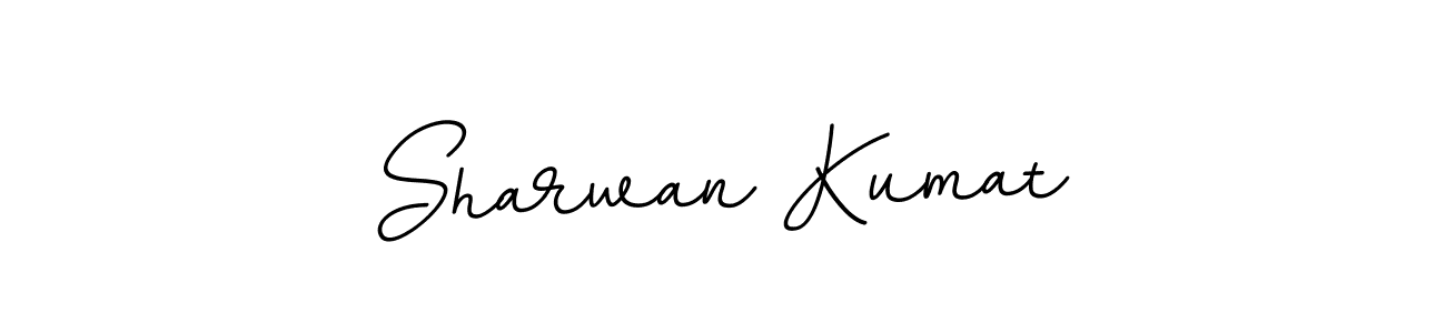 You should practise on your own different ways (BallpointsItalic-DORy9) to write your name (Sharwan Kumat) in signature. don't let someone else do it for you. Sharwan Kumat signature style 11 images and pictures png