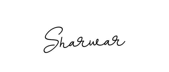 Sharwar stylish signature style. Best Handwritten Sign (BallpointsItalic-DORy9) for my name. Handwritten Signature Collection Ideas for my name Sharwar. Sharwar signature style 11 images and pictures png