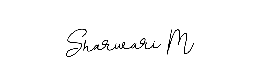 This is the best signature style for the Sharwari M name. Also you like these signature font (BallpointsItalic-DORy9). Mix name signature. Sharwari M signature style 11 images and pictures png