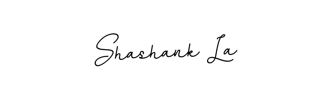 Create a beautiful signature design for name Shashank La. With this signature (BallpointsItalic-DORy9) fonts, you can make a handwritten signature for free. Shashank La signature style 11 images and pictures png