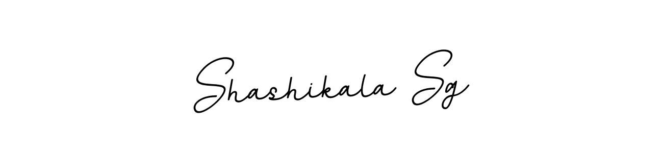 Make a beautiful signature design for name Shashikala Sg. With this signature (BallpointsItalic-DORy9) style, you can create a handwritten signature for free. Shashikala Sg signature style 11 images and pictures png