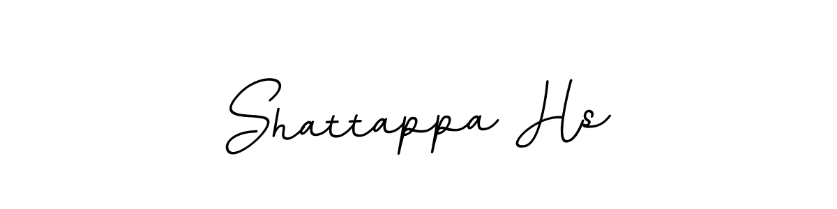 Shattappa Hs stylish signature style. Best Handwritten Sign (BallpointsItalic-DORy9) for my name. Handwritten Signature Collection Ideas for my name Shattappa Hs. Shattappa Hs signature style 11 images and pictures png