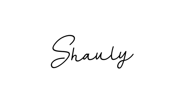 Design your own signature with our free online signature maker. With this signature software, you can create a handwritten (BallpointsItalic-DORy9) signature for name Shauly. Shauly signature style 11 images and pictures png