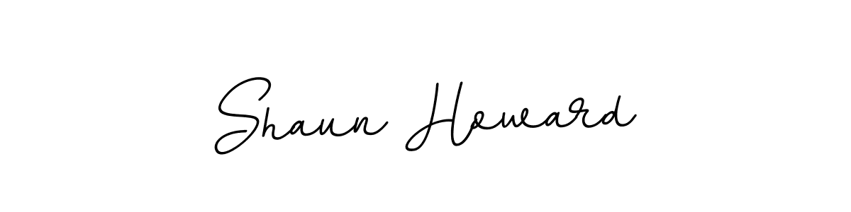 Create a beautiful signature design for name Shaun Howard. With this signature (BallpointsItalic-DORy9) fonts, you can make a handwritten signature for free. Shaun Howard signature style 11 images and pictures png