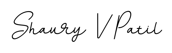 A dynamic signature style for Shaury V Patil using BallpointsItalic-DORy9 script. Designed to look authentic, handwritten, and professional. Shaury V Patil signature style 11 images and pictures png