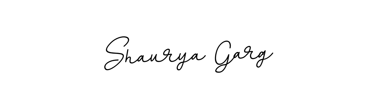 Design your own signature with our free online signature maker. With this signature software, you can create a handwritten (BallpointsItalic-DORy9) signature for name Shaurya Garg. Shaurya Garg signature style 11 images and pictures png