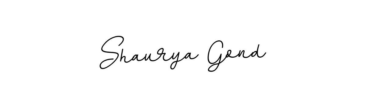 Shaurya Gond stylish signature style. Best Handwritten Sign (BallpointsItalic-DORy9) for my name. Handwritten Signature Collection Ideas for my name Shaurya Gond. Shaurya Gond signature style 11 images and pictures png