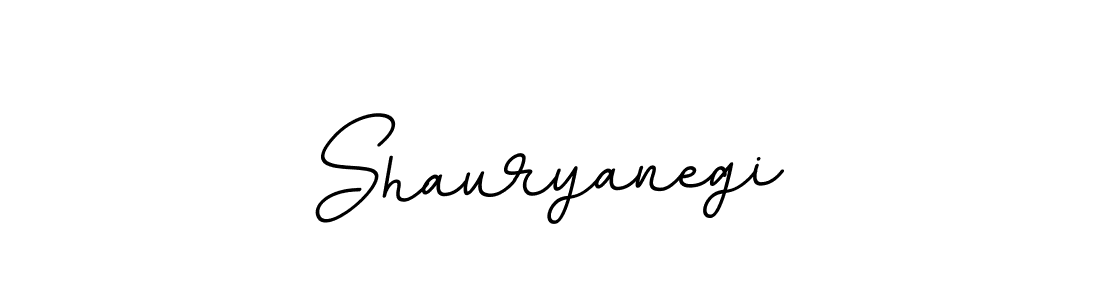 You should practise on your own different ways (BallpointsItalic-DORy9) to write your name (Shauryanegi) in signature. don't let someone else do it for you. Shauryanegi signature style 11 images and pictures png