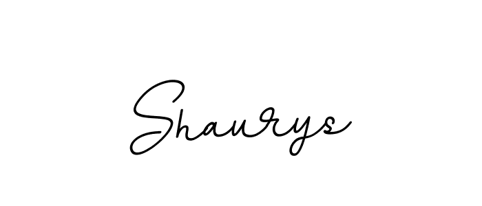 It looks lik you need a new signature style for name Shaurys. Design unique handwritten (BallpointsItalic-DORy9) signature with our free signature maker in just a few clicks. Shaurys signature style 11 images and pictures png