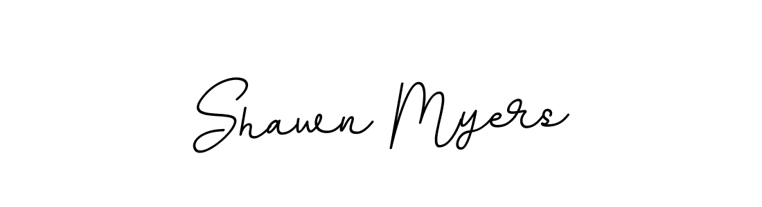 How to make Shawn Myers name signature. Use BallpointsItalic-DORy9 style for creating short signs online. This is the latest handwritten sign. Shawn Myers signature style 11 images and pictures png