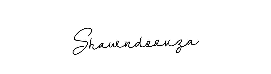 Shawndsouza stylish signature style. Best Handwritten Sign (BallpointsItalic-DORy9) for my name. Handwritten Signature Collection Ideas for my name Shawndsouza. Shawndsouza signature style 11 images and pictures png